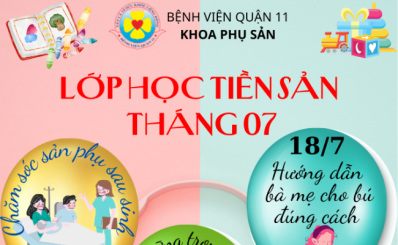 Lớp học tiền sản tháng 7 năm 2024